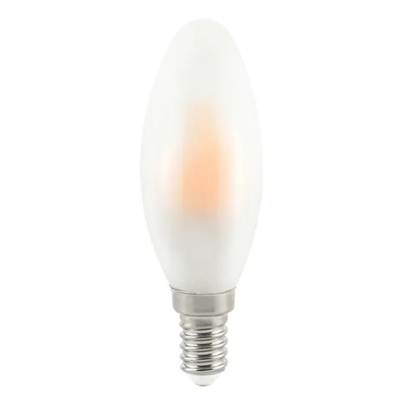 THORGEON LED Flicker Flame E14 0,5W B35 Kerze 1800K 8lm Frosted