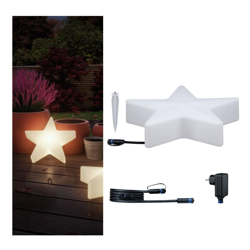 Paulmann 5021 Bundle Weihnachtsstern Plug + Shine Stern incl Kabel und Trafo
