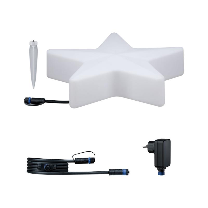 Paulmann 5021 Bundle Weihnachtsstern Plug + Shine Stern incl Kabel und Trafo