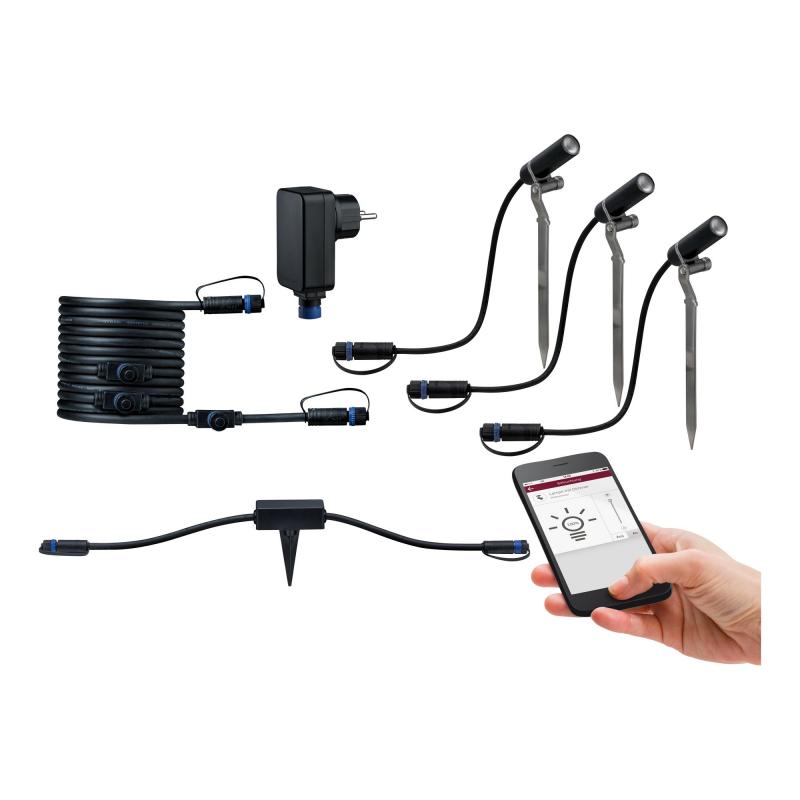 Paulmann 5029 Bundle Outdoor Erdspieß Basiset Plantin