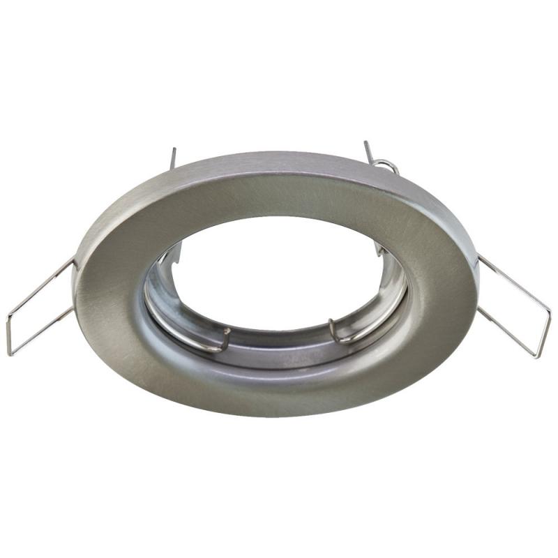 EVN 513010 Deckeneinbauleuchte Edelstahl ohne Fassung Einbaudurchmesser 55 mm