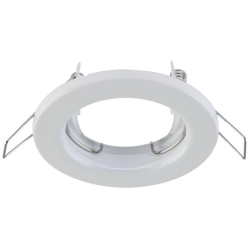 EVN Decken-Einbaustrahler für GU10 Leuchtmittel rund weiß IP20 EinbauØ55