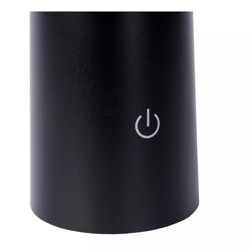 Lucide JIVE – wiederaufladbare LED Tischlampe CCT IP44 für Innen & Außen in Schwarz