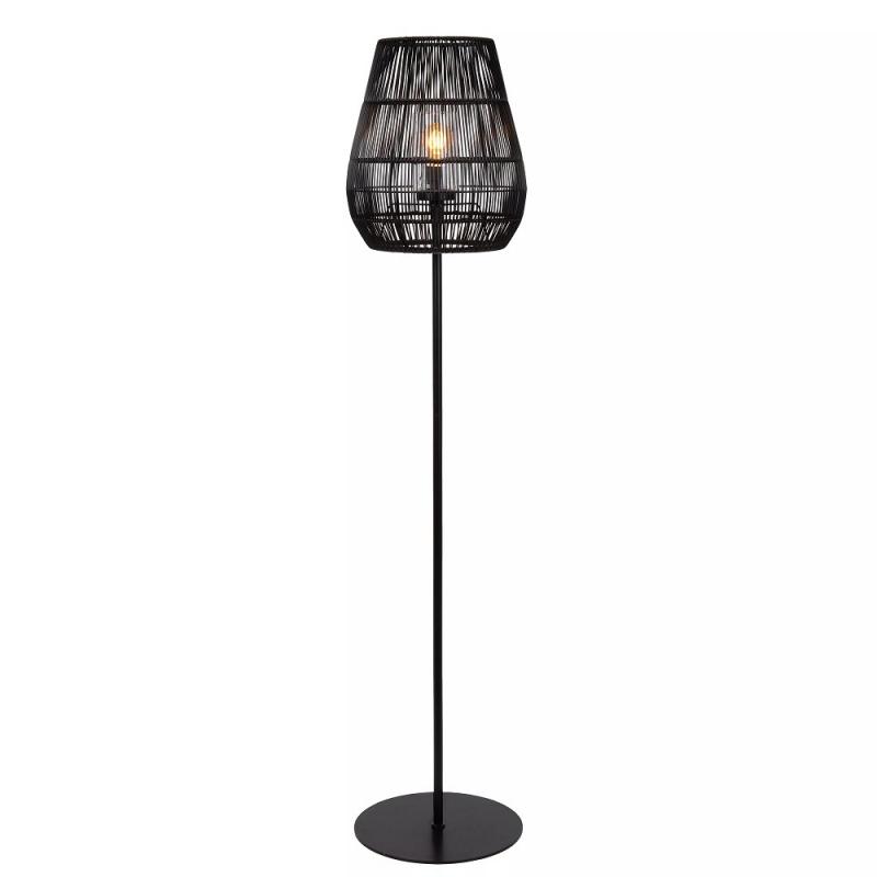 Lucide NERIDA Stehlampe Innen/Außen IP44 Schwarz E27