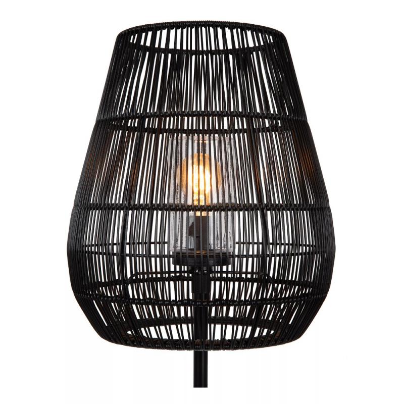 Lucide NERIDA Stehlampe Innen/Außen IP44 Schwarz E27