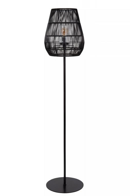 Lucide NERIDA Stehlampe Innen/Außen IP44 Schwarz E27
