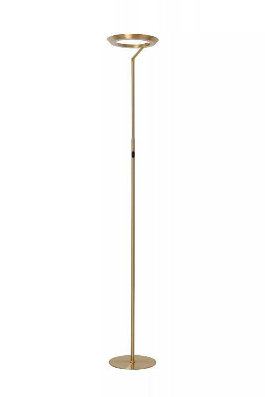 Lucide CELESTE LED Stehlampe Ø28 cm 21W 2700K Touch dimmbar Messing