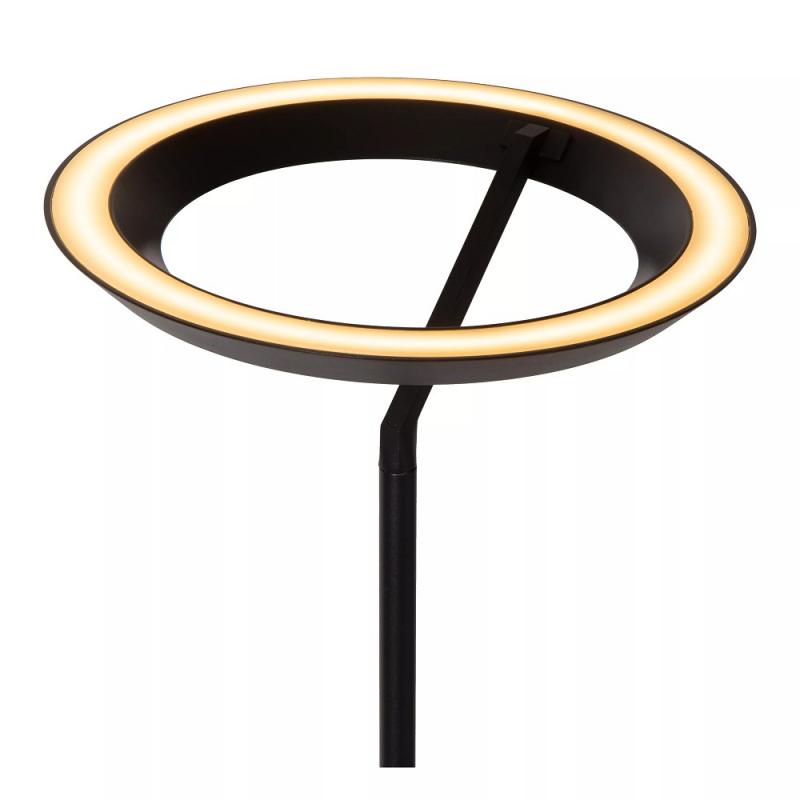 Lucide CELESTE LED Stehlampe Ø28 cm 21W 2700K Schwarz dimmbar Touch