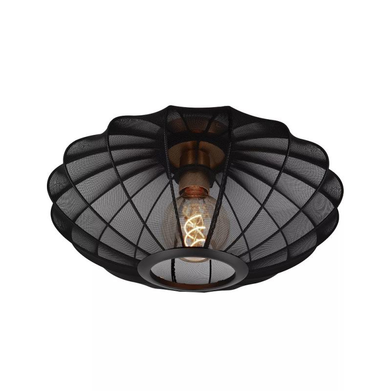Lucide CORINA Deckenleuchte Ø40cm 1xE27 Schwarz
