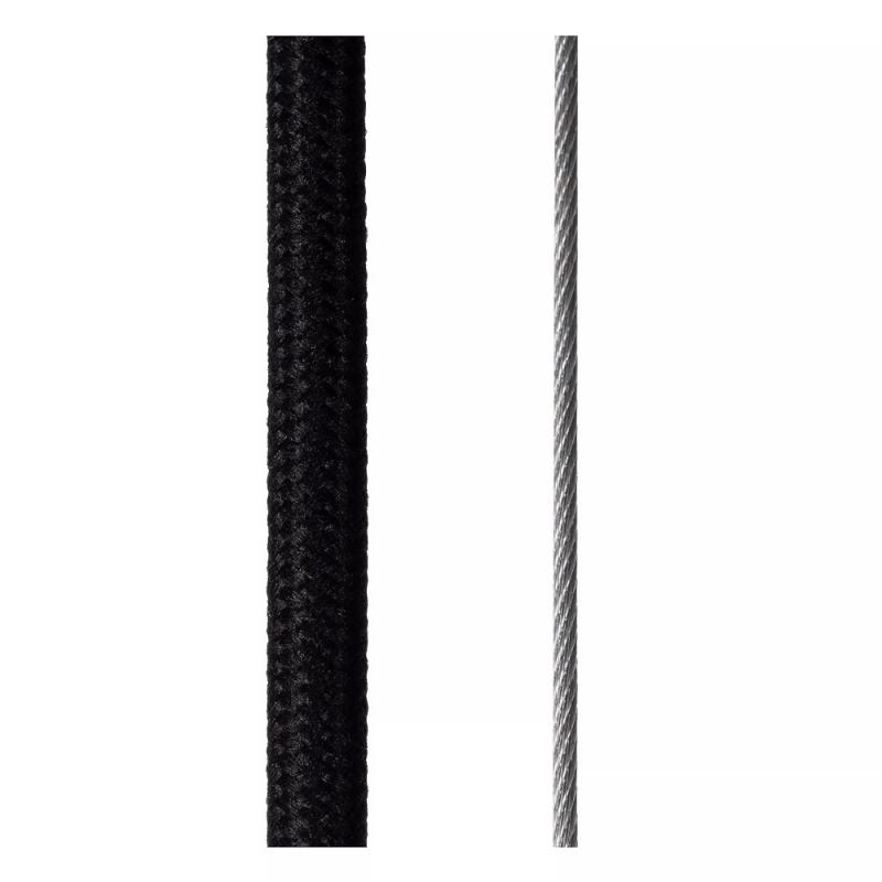 Lucide CALIXT Pendelleuchte 2xE27 Schwarz Metall dimmbar höhenverstellbar 122cm