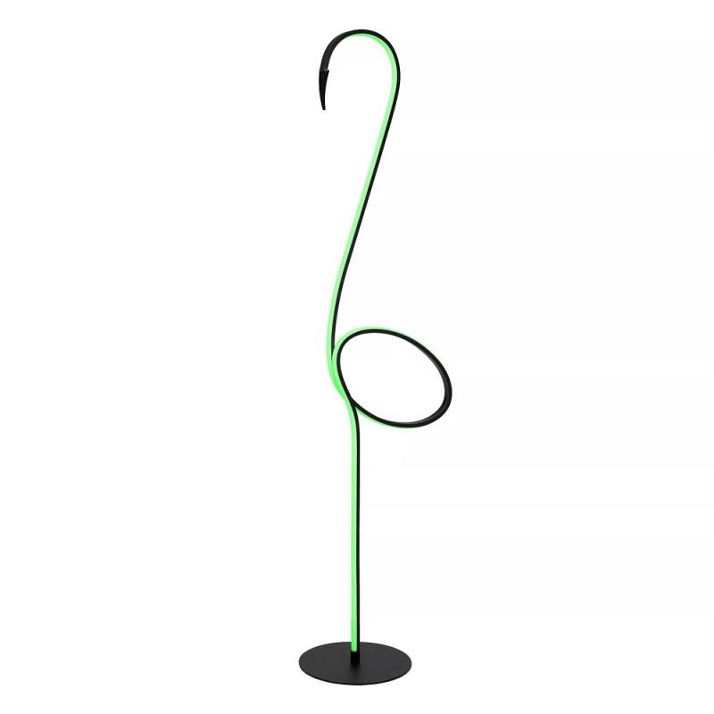 Lucide FLAMINGO LED Stehleuchte RGB Multicolor 127cm Stahl Fernbedienung