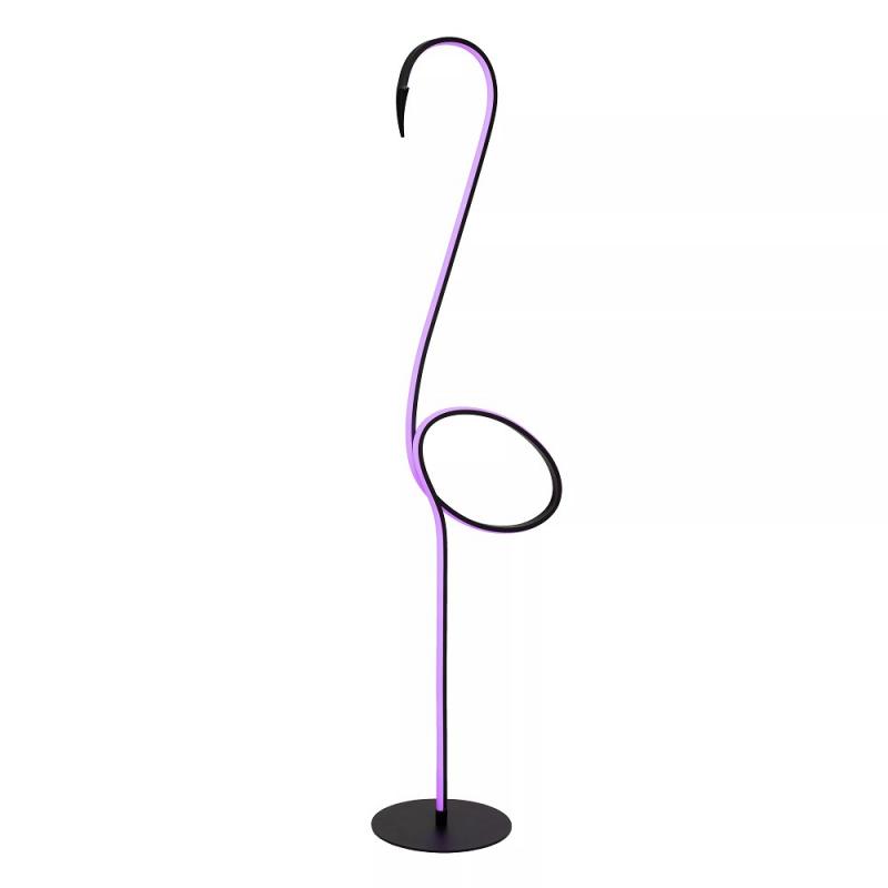 Lucide FLAMINGO LED Stehleuchte RGB Multicolor 127cm Stahl Fernbedienung