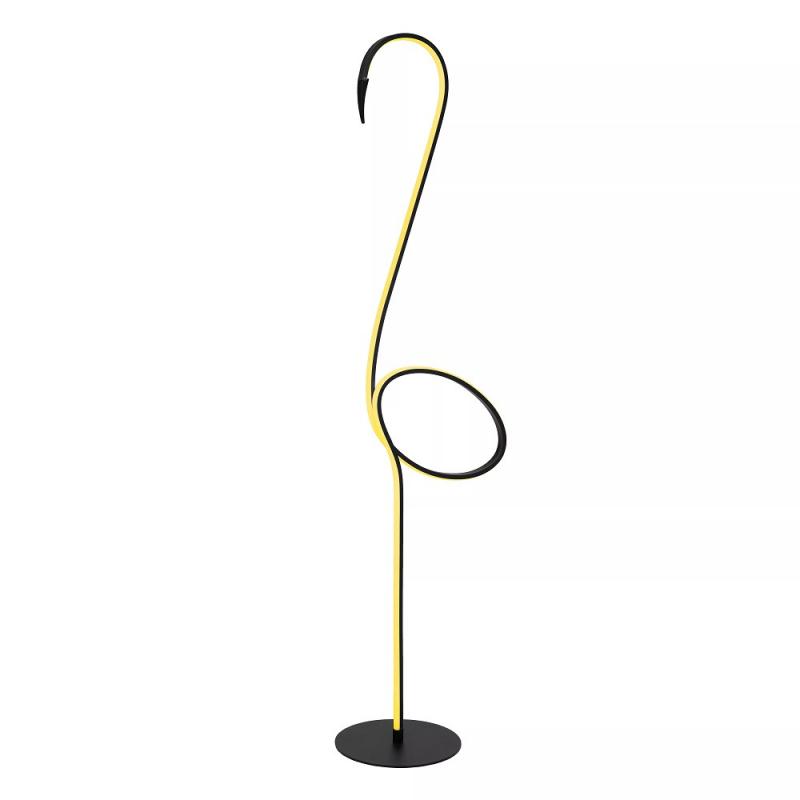 Lucide FLAMINGO LED Stehleuchte RGB Multicolor 127cm Stahl Fernbedienung