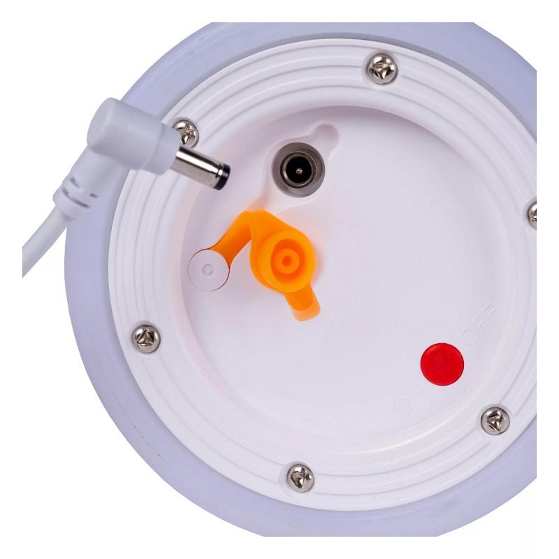 Lucide JIVE – wiederaufladbare LED Tischlampe CCT IP44 für Innen & Außen in Weiß