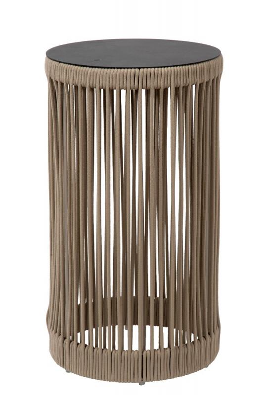 Lucide PINGI Akku-Stehlampe LED Outdoor IP44 Taupe 3-StepDim