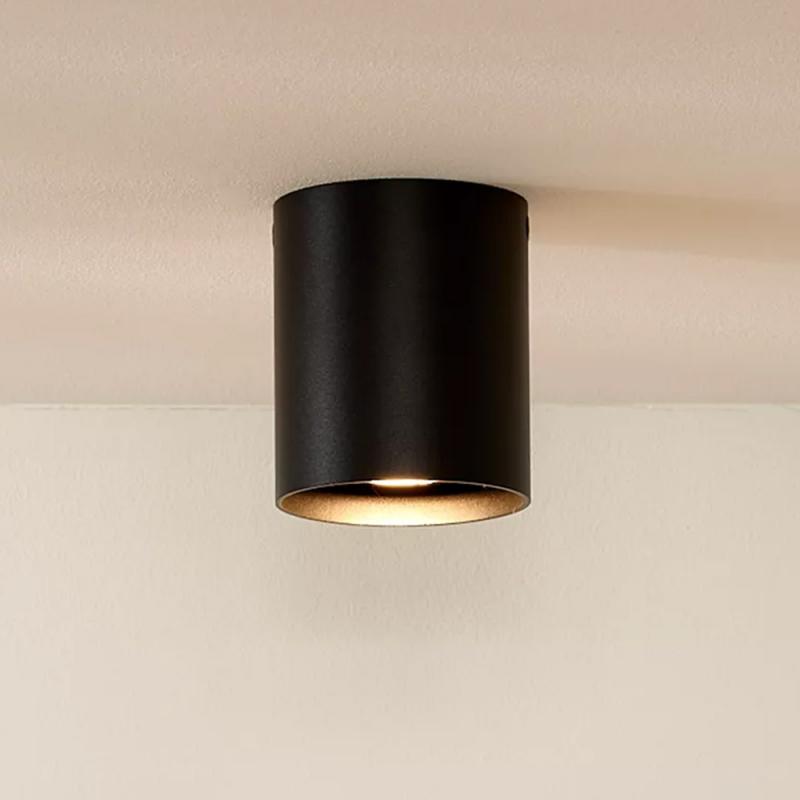 Lucide BODI - Deckenstrahler Ø 8 cm 1xGU10 Schwarz