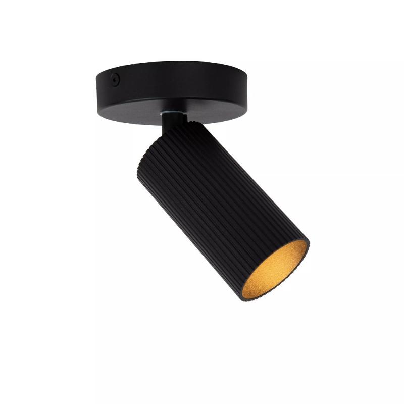 Lucide CLUBS - Deckenstrahler 1xGU10 Schwarz
