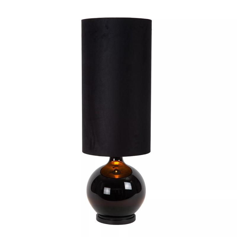 Stehlampe ESTERAD – Retro Stehleuchte Ø34 cm E27 in Schwarz