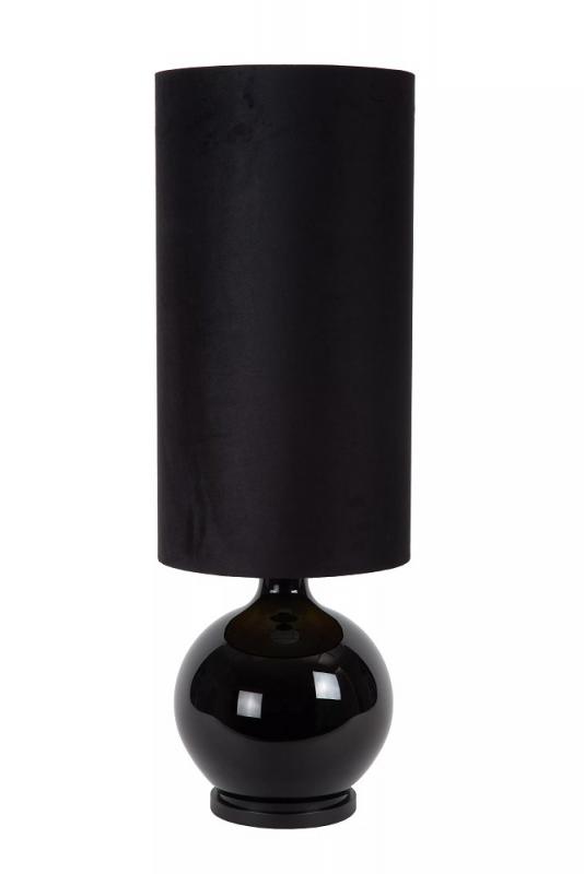 Stehlampe ESTERAD – Retro Stehleuchte Ø34 cm E27 in Schwarz