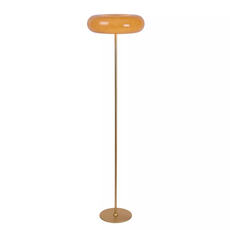 Lucide SENTINO Stehlampe Ø40cm 3xG9 Taupe Retro Design modern