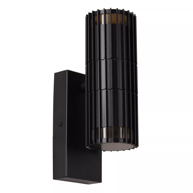 Lucide TIMBALA – Wandstrahler Außen 2xGU10 IP44 Schwarz Essential