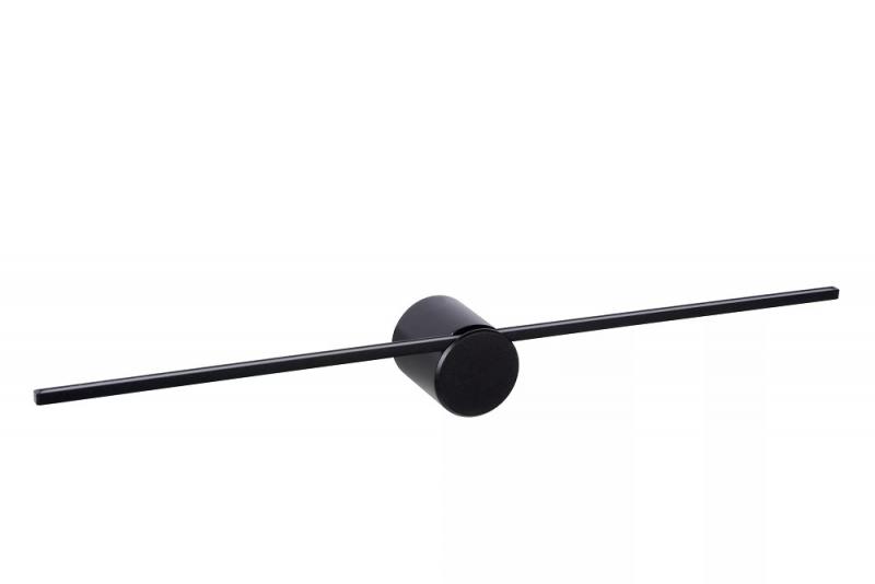 Lucide MIZAR LED Wandleuchte Badezimmer 60 cm Schwarz IP44 2700K