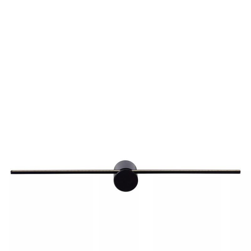 Lucide MIZAR LED Wandleuchte Badezimmer 60 cm Schwarz IP44 2700K