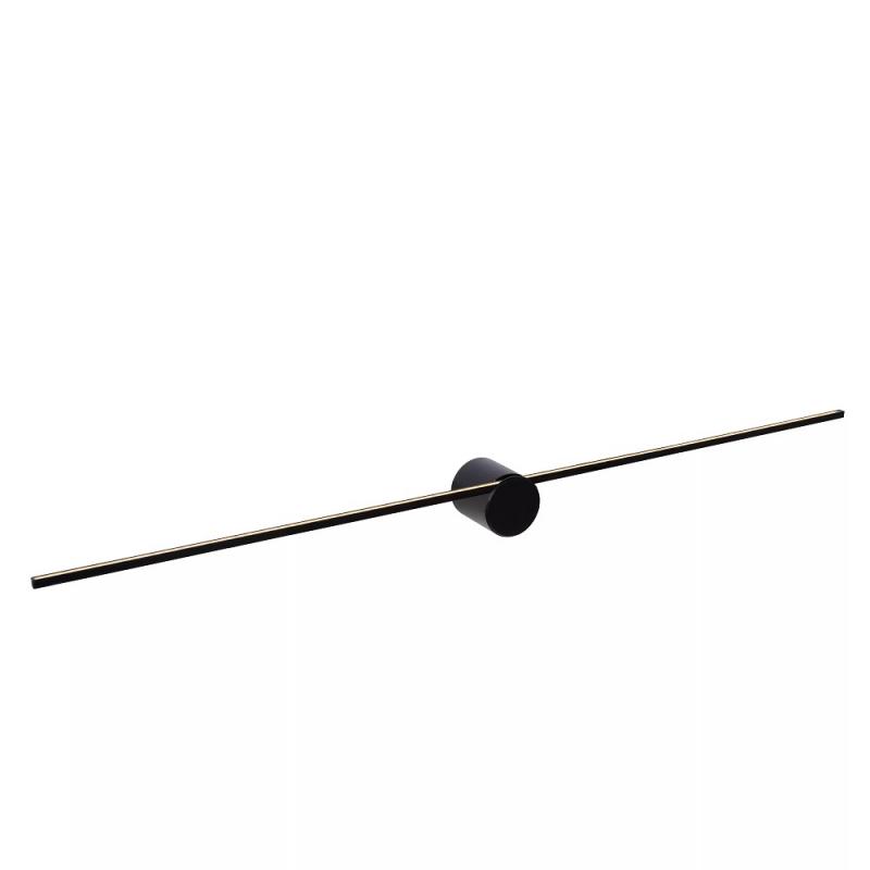 Lucide MIZAR LED Wandleuchte Badezimmer 90 cm Schwarz IP44 2700K