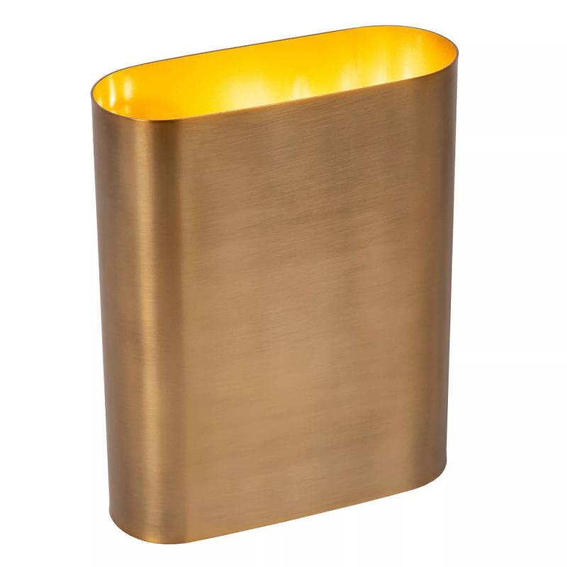 Lucide OVALIS Wandleuchte 2xE14 Mattes Gold / Messing Up & Down Licht