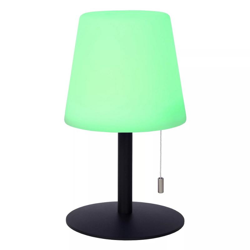 Lucide RIO – wiederaufladbare LED Tischlampe Innen & Außen mit RGB in Multicolor