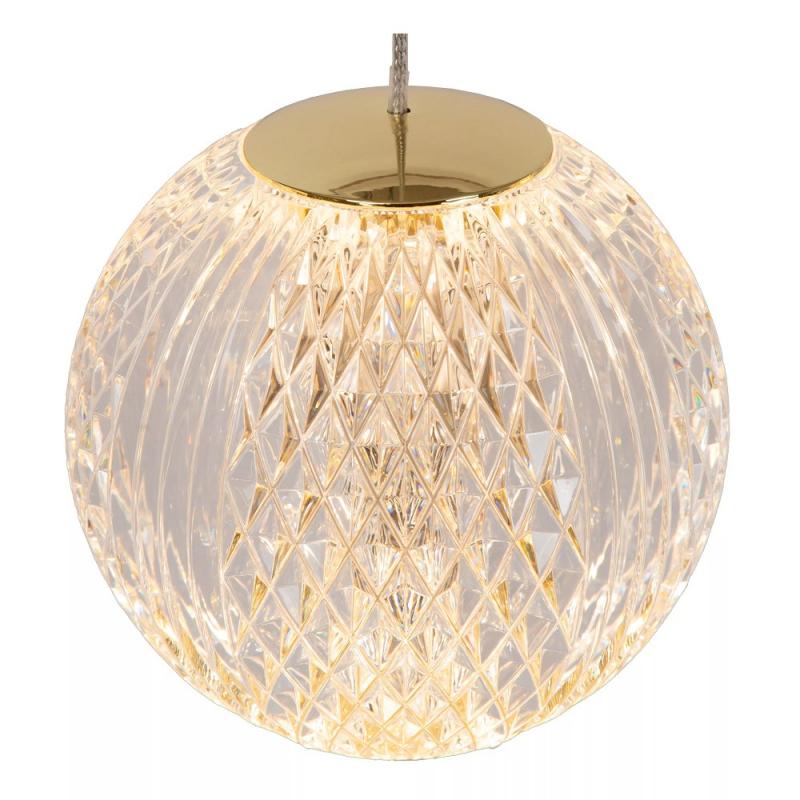Lucide CINTRA Pendelleuchte Ø32cm LED 5x4,7W 2700K Transparent dimmbar