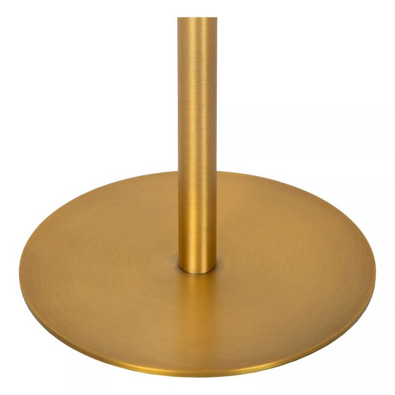 Lucide TYON – elegante Akku Tischleuchte für Innen & Außen in mattem Gold mit warmweißem Licht