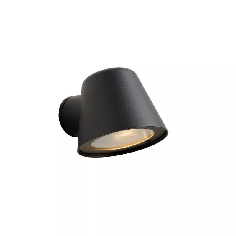 Lucide DINGO-LED – Wandleuchte Innen & Außen – LED dimmbar – GU10 – 1x5W 3000K – IP44 – Anthrazit