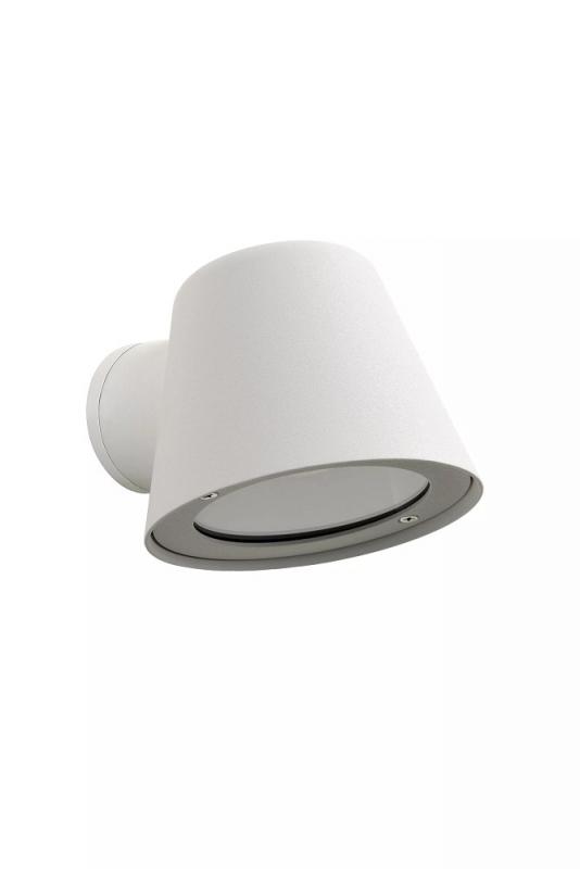 Lucide DINGO-LED – Wandleuchte Innen & Außen – LED dimmbar – GU10 – 1x5W 3000K – IP44 – Weiß