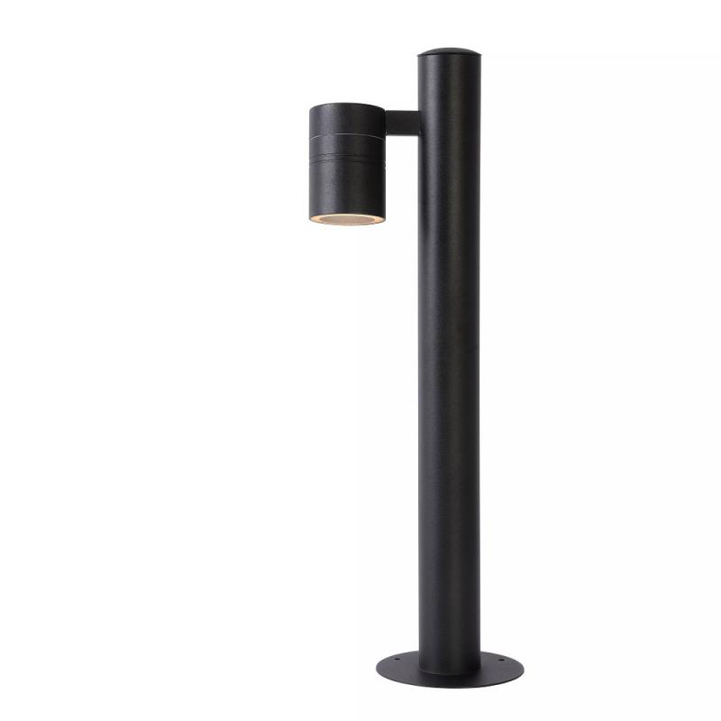 Lucide ARNE-LED Pollerleuchte Schwarz – Ø6,3 cm, 5W GU10, 2700K, IP44