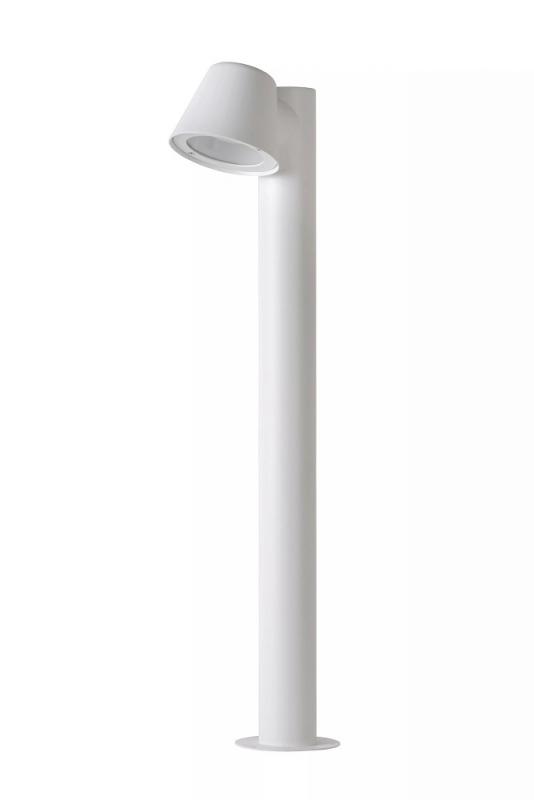 Lucide DINGO-LED Pollerleuchte Weiß – 5W GU10, 3000K, IP44