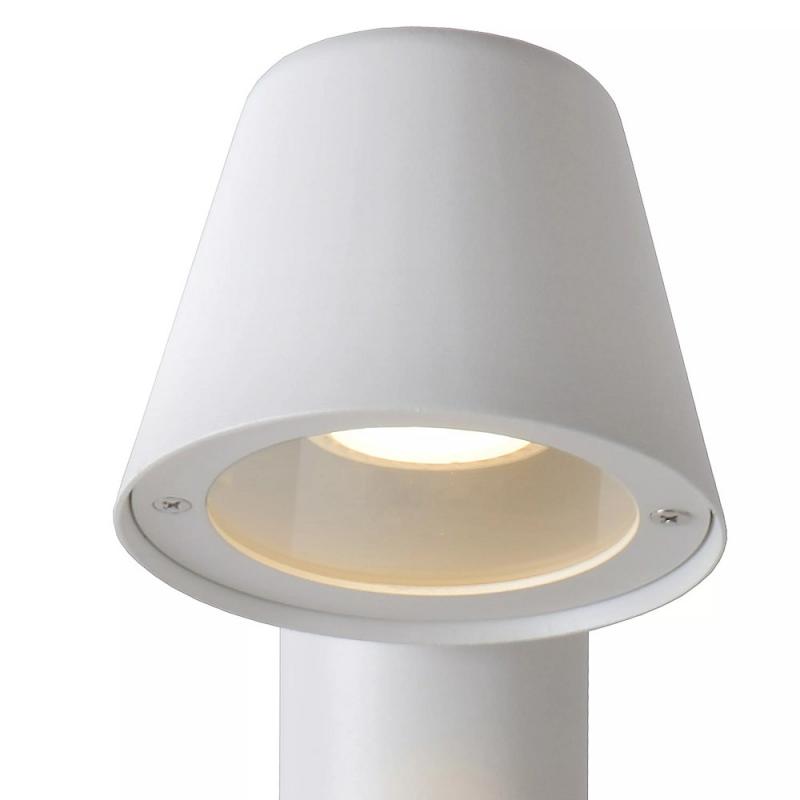 Lucide DINGO-LED Pollerleuchte Weiß – 5W GU10, 3000K, IP44