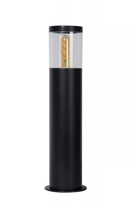 Lucide FEDOR Pollerleuchte Schwarz – 1xE27, IP44, dimmbar