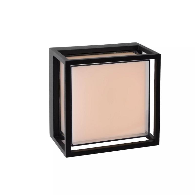 Lucide SINGA LED – Außenwandleuchte LED 1x10W 3000K IP54 Schwarz