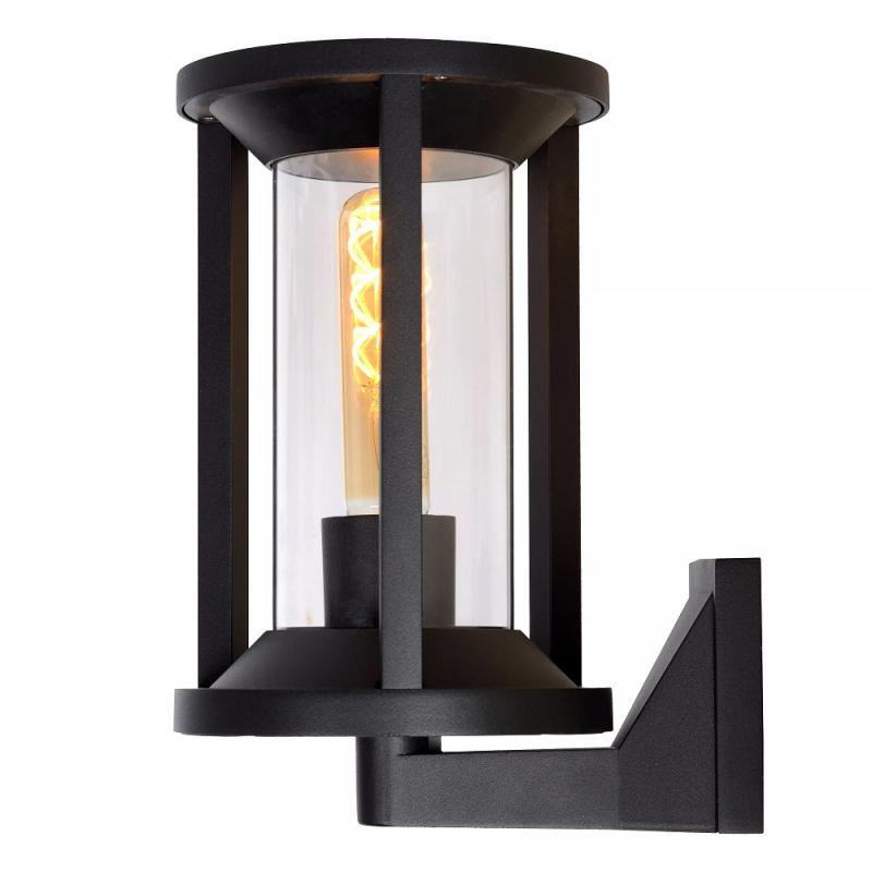 Lucide CADIX – Außenwandleuchte E27 IP65 Schwarz