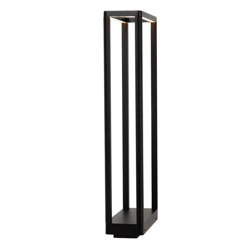 Lucide NARVIK LED Pollerleuchte Schwarz – 9,2W, 3000K, IP65, 50 cm
