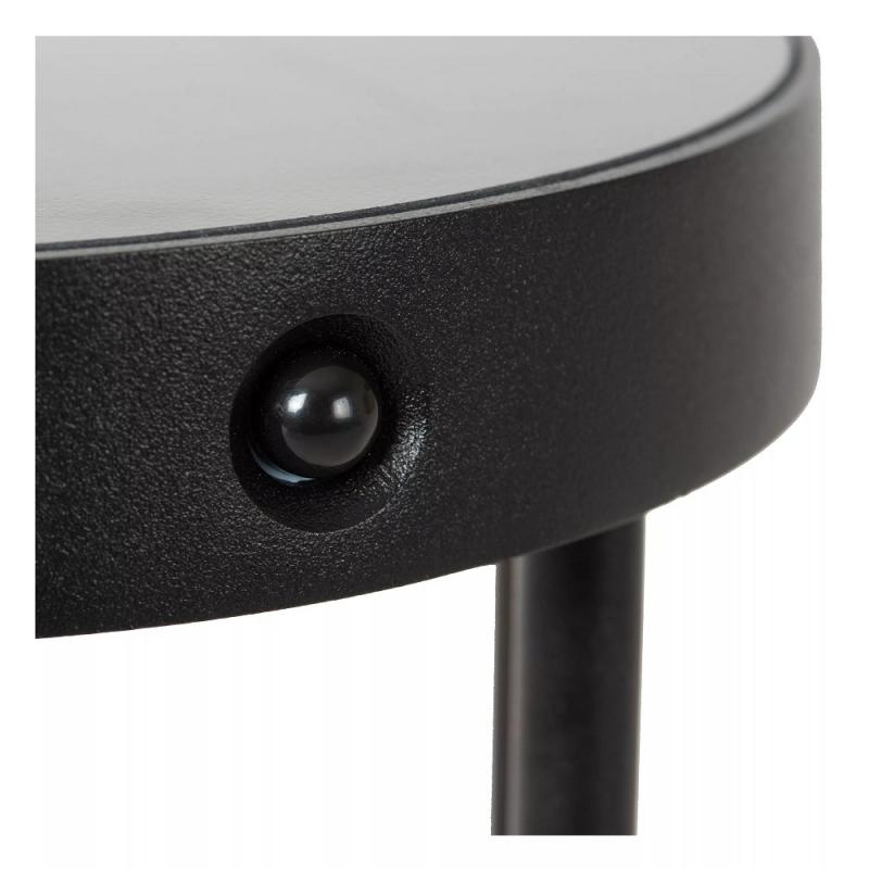 Lucide JACKSON - Tischleuchte - Sonnenenergie - Ø 16 cm - LED dimmbar - 1x2W 3000K - IP54 - Bewegung und Tag/Nacht-Sensor - Schwarz