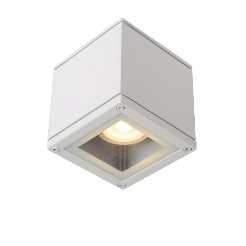 Lucide AVEN Badezimmer Deckenstrahler GU10 IP65 Weiß