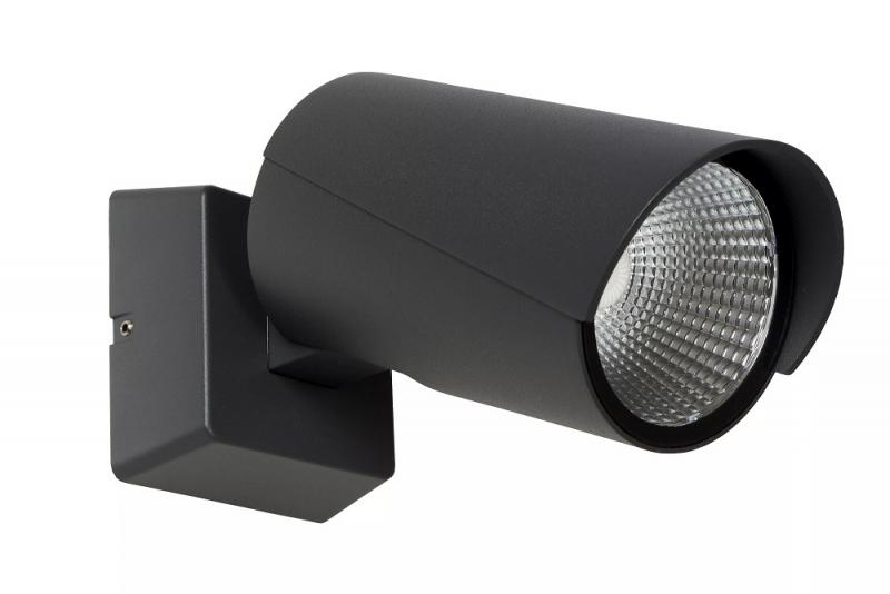 Lucide MANAL – LED Wandstrahler Außen 1x13W 3000K IP65 Anthrazit