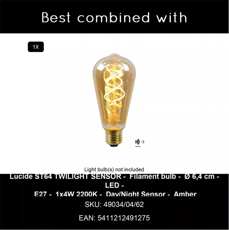 Lucide CLAIRE Wandleuchte IP54 Weiß – 1x E27 Außenwandleuchte im Landhausstil