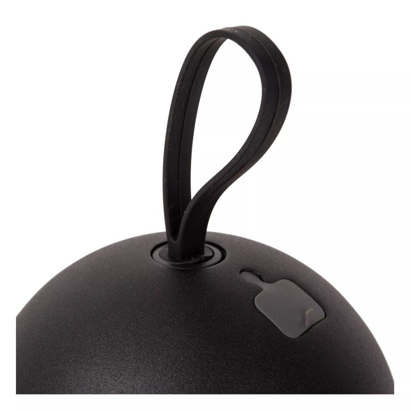 Lucide LUNEX - wiederaufladbare Wandleuchte Innen/Außen - Akku/Batterie - LED Dim. - 1x2W 3000K - IP54 - Magnetisch - Schwarz