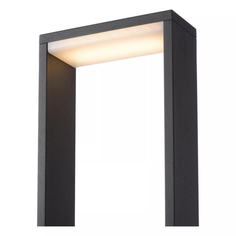 Lucide GOA LED Pollerleuchte Anthrazit – 10W, 3000K, IP54, 60 cm