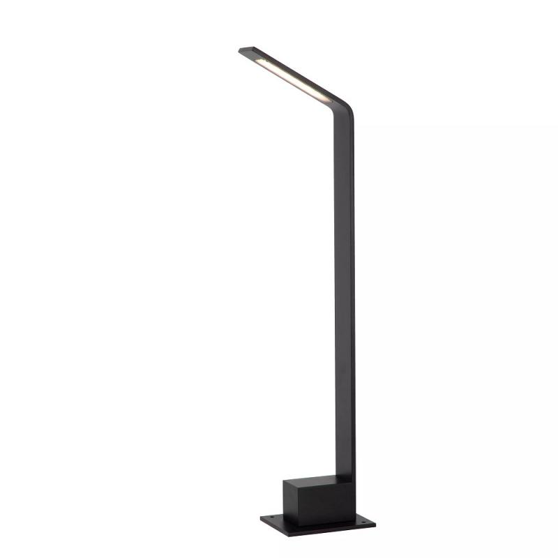 Lucide LAWFORD LED Pollerleuchte Schwarz – 6W, 3000K, IP54, 60 cm