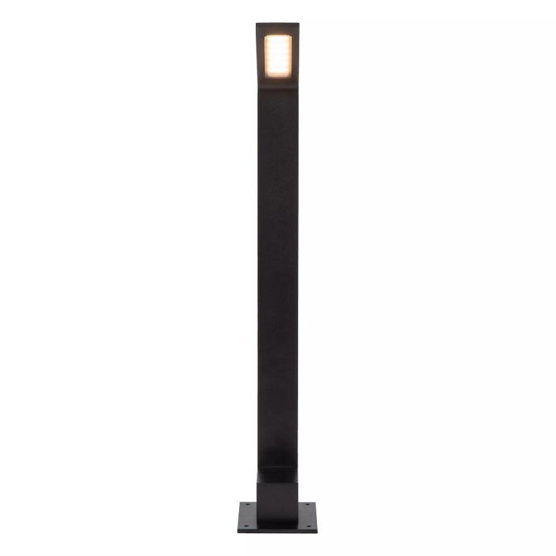 Lucide LAWFORD LED Pollerleuchte Schwarz – 6W, 3000K, IP54, 60 cm