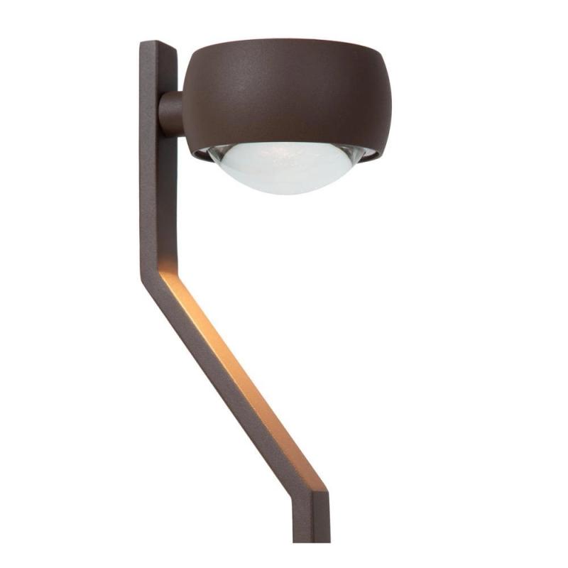 Lucide ESTAL LED Pollerleuchte Rostfarben – 9W, 2700K, IP54, 50 cm